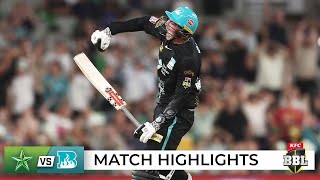 Renshaw's mighty 90* inspires Heat to heart-stopping win | KFC BBL|12
