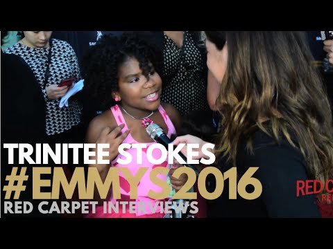 Trinitee Stokes #KCUndercover interviewed at 4th Dynamic & Diverse Celebration #Emmys #SAGAFTRA