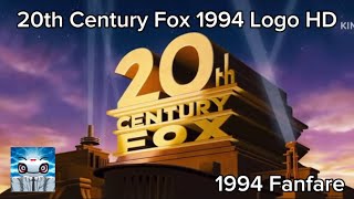 20Th Century Fox 1994 Logo Hd - 1994 Fanfare