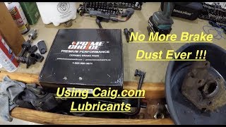 BMW E39 5 Series Ceramic Front Brake Pads No More Brake Dust, CAIG.COM Lubricants