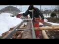 チェンソー製材 vol 1
