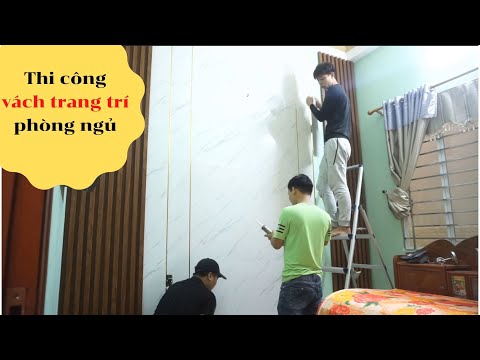 Thi công trang trí vách phòng ngủ SC22, KA1076 | Cty Đại Bảo Đan