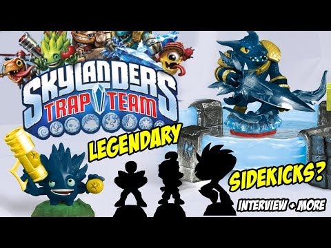 Skylanders Trap Team: Sidekicks, Legendary Starter Pack, Lightcores, Krankcase + Interview
