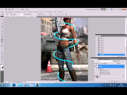 Урок #3. Обработка фотографии, креативная рамочка в Adobe Photoshop CS5 (Видео урок). на сайте rentaldj.ru