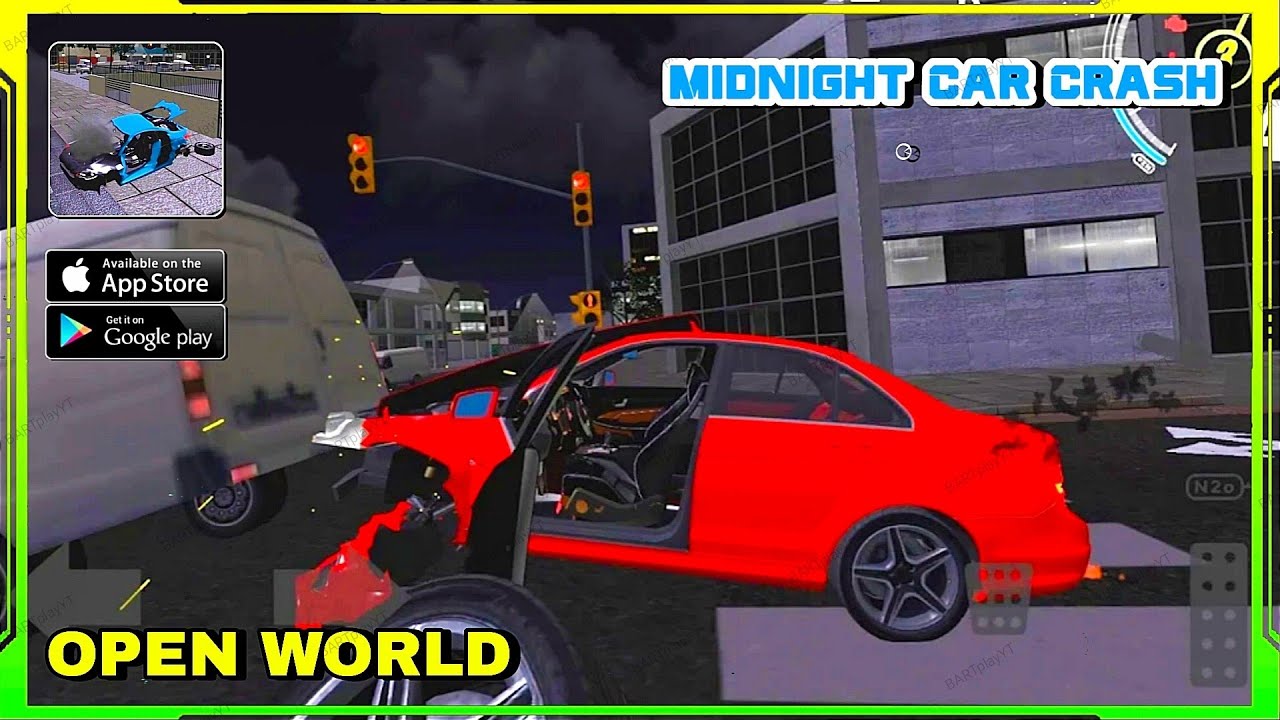 Midnight Car Crash Gameplay OPEN WORLD Walkthrough Apk Midnight Car Crash Gameplay OPEN WORLD Walkthrough Apk