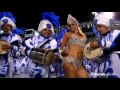 Samba troupes parade at Rio's Carnival