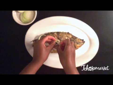 Poisson braisé (au four) à la camerounaise