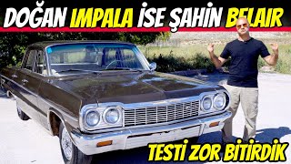 Tozlu Garaj 64 Chevrolet Belair Test Sırasında Hararet Yaptı