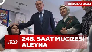 Erdoğan Çifti Mucize Çocuk Aleyna Ile Buluştu Ece Üner Ile Tv100 Ana Haber