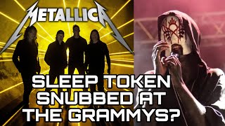 Sleep Token Snubbed At The Grammys Or They Just Are Not Metal? Metallica Wins