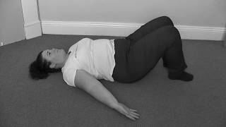 Strengthen glutes to help with lower back and knee pain - Glute Bridge exercise