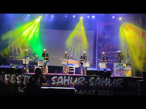festival sahur sahur,Tim mangrove park. Kampung Pasir