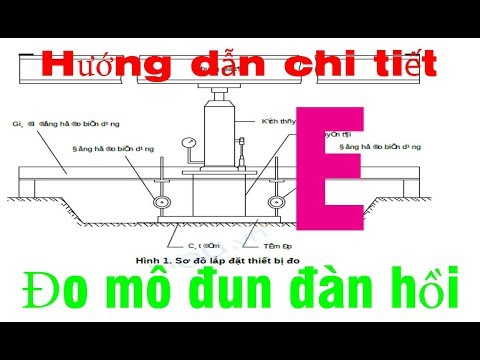 Đo mô đun đàn hồi nền đá | Biện pháp & quy trình thi công