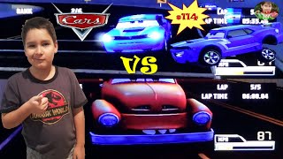Disney Pixar Cars - Race O Rama - Part - Blue Stinger Vs Red Bubba