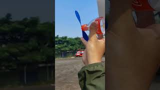 Flying Coca Cola Bottles