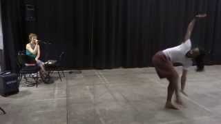 Improvisation expérimentale entre Willy Pierre-Joseph et Sandrine Monlezun 17/06/15