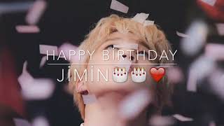 Jimin'in Doğum Günü🎂||Happy birthday Jimin💕❤️😘