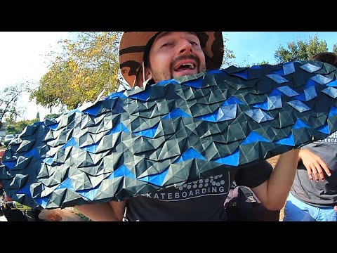 AWESOME ORAGAMI GRIP TAPE | YOU MAKE IT WE SKATE IT EP 60