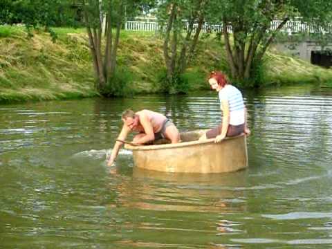 Ohnišťany - Koupel v místním rybníce