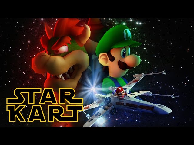 You Wish This Star Wars Mario Kart Game Was Real - Video