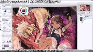 EUDETENIS Speed Paint - Tamashi x Kura
