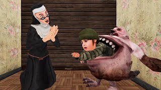 Evil Nun 2 Fed The Children To Her Chicken Funny Animation Part 137