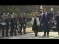 SS.MM. los Reyes reciben a la presidenta de Chile en su Visita de Estado a España