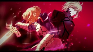 Lets Play Fateunlimited Codes Psp Part 7 - Saber Alter Arcade Modeunlocking Zero Lancer