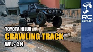 WPL C14 - Crawling Track at Home | RC Offroad Adventure