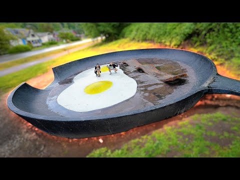 WORLD'S FIRST FRYING PAN SKATEPARK?!