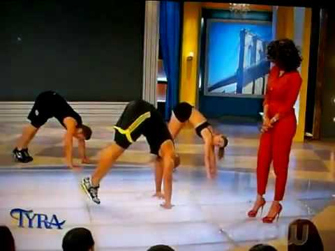 Shaun T. Does Insanity on the Tyra Banks Show