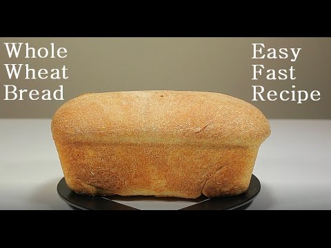 Video Simple Bread Recipe Whole Wheat