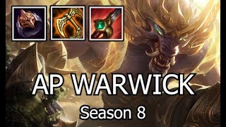 AP WARWICK MEJAIS SNOWBALL IS SO BROKEN!!! Troll Builds - (Season 8 League of Legends Gameplay)