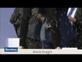 Mario Draghi Attacked by Protester at ECB Press Conference