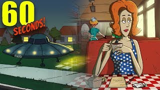 PLAYING AS DOLORES & CONTACTING THE SPACE PEOPLE! | 60 Seconds (Dolores DLC)