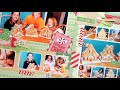 Gingerbread House Scrapbook Page Tutorial