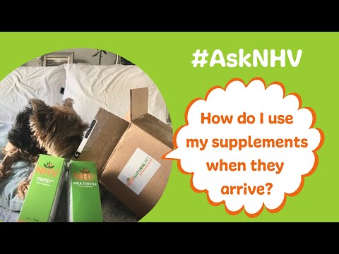 #AskNHV: How Do I Use My Supplements When They Arrive