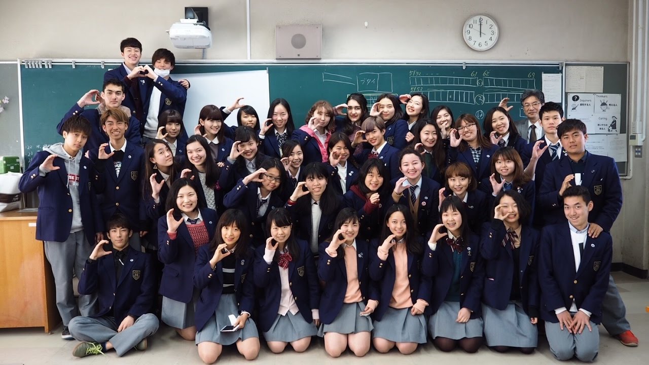 Japanese lesbian classroom