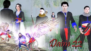 Daim 22 Vaj 8 Leej Thiab Nkauj Hnub Ci 3D Hmoob