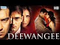Deewangee (HD) - Ajay Devgan | Urmila Matondkar | Akshay Khanna - Hindi Movie - (With Eng Subtitles)