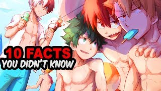 10 My Hero Academia Things You Didn?t know! - Deku Boku no Hero Academia Anime Facts