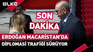 Hurbaşkanı Erdoğan Macaristanda Diplomasi Trafiği Sürüyor