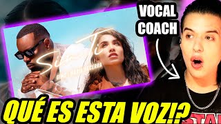 Gims X Maria Becerra - Sin Ti | Reaccion Vocal Coach | Ema Arias