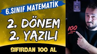 6.Sınıf Matematik 2.Dönem 2.Yazılı