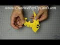 Mother's Day Lotus Flower Pop Up Card Tutorial