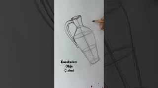 Karakalem Obje Çizimi, Obje Nasıl Çizilir, Karakalem Tonlama Nasıl Yapılır.
