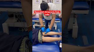 Renovated Chiropractic From India By World Famous Chiropractor Dr.rajneesh Kant