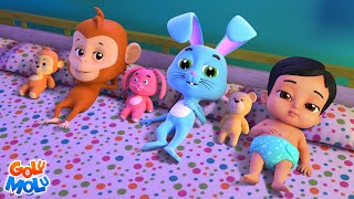 Ten In The Bed Song, बसतर म दस, Aloo Kachaloo Cartoon Poem, Hindi Rhymes And Baby Videos