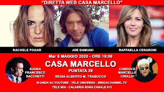 RAFFAELLA CESARONI_JOE DAMIANI_RACHELE FOGAR_CASA MARCELLO CIRILLO_5 MAGGIO 2020