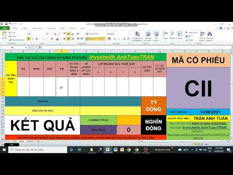 CII - PHÂN TÍCH ĐỊNH GIÁ CP CTCP HẠ TẦNG KỸ THUẬT TP HỒ CHÍ MINH 2021 Investwith AnhTuanTRAN